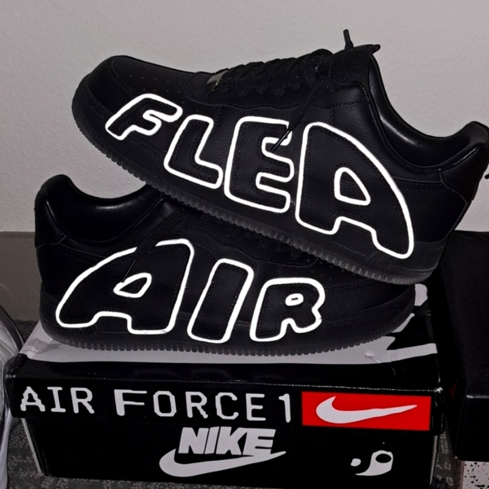 *SOLD*CPFM Air Force 1s Black Sneakers